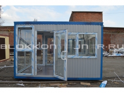 Блок-контейнер 4м, проходная, г.Ставрополь в Старом Осколе